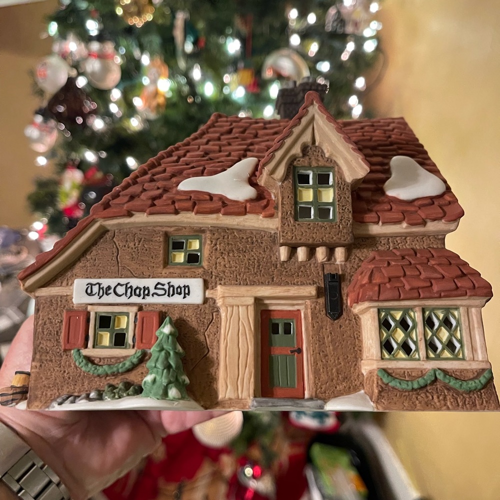 Dickens’ Village Series The Chop Shop